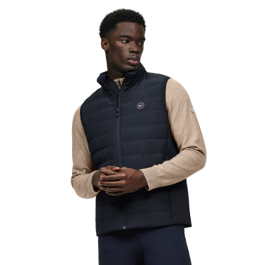 Mouwloze gewatteerde bodywarmer Tommy Hilfiger Equestrian Lewis heren Woestijnlucht Blauw