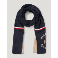 Gebreide sjaal Tommy Hilfiger Equestrian Hyde Woestijnlucht Blauw