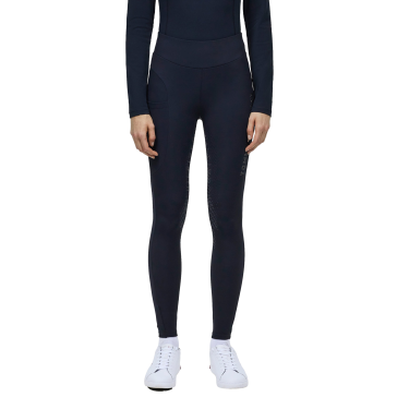 Legging Tommy Hilfiger Equestrian Elmira Winter met strass full grip dames Woestijnlucht Blauw Legging Tommy Hilfiger Equestrian Elmira Winter met strass full grip dames Woestijnlucht Blauw