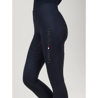 Legging Tommy Hilfiger Equestrian Elmira Winter met strass full grip dames Woestijnlucht Blauw Legging Tommy Hilfiger Equestrian Elmira Winter met strass full grip dames Woestijnlucht Blauw