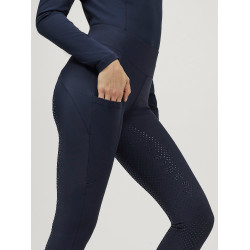 Legging Tommy Hilfiger Equestrian Elmira Winter met strass full grip dames Woestijnlucht Blauw Legging Tommy Hilfiger Equestrian Elmira Winter met strass full grip dames Woestijnlucht Blauw