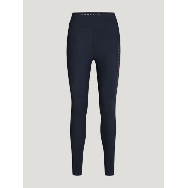 Legging Tommy Hilfiger Equestrian Elmira Winter à strass full grip femme Desert sky Bleu Legging Tommy Hilfiger Equestrian Elmira Winter à strass full grip femme Desert sky Bleu