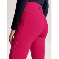 Legging Tommy Hilfiger Equestrian Monaco full grip Cherry