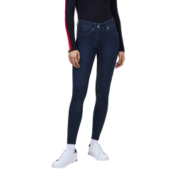 Damesrijbroek Tommy Hilfiger Equestrian Hope denim Spoelen