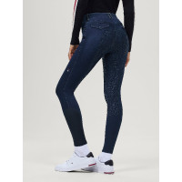 Pantalon d'équitation Tommy Hilfiger Equestrian en jean Hope femme Rinse Pantalon d'équitation Tommy Hilfiger Equestrian en jean Hope femme Rinse