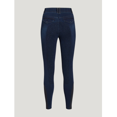 Damesrijbroek Tommy Hilfiger Equestrian Hope denim Spoelen