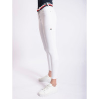 Pantalon de compétition Tommy Hilfiger Equestrian Geneva femme grip genoux Blanc optique Pantalon de compétition Tommy Hilfiger Equestrian Geneva femme grip genoux Blanc optique