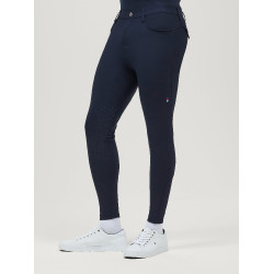 Broek Tommy Hilfiger Equestrian Bedford kniegrip heren Woestijnlucht Blauw