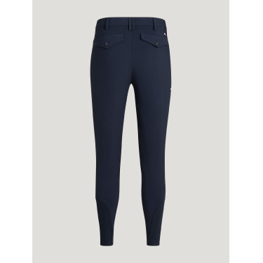 Broek Tommy Hilfiger Equestrian Bedford kniegrip heren Woestijnlucht Blauw Broek Tommy Hilfiger Equestrian Bedford kniegrip heren Woestijnlucht Blauw