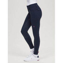 Pantalon Tommy Hilfiger Equestrian Victoria full grip femme Desert sky Bleu Pantalon Tommy Hilfiger Equestrian Victoria full grip femme Desert sky Bleu