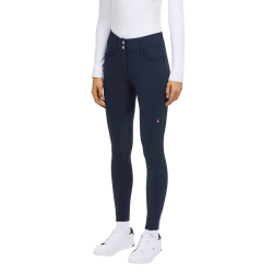 Broek Tommy Hilfiger Equestrian Victoria kniest grip dames Woestijnlucht Blauw