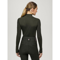 Tommy Hilfiger Equestrian Ava dames coltrui-polo Woestijnlucht Blauw