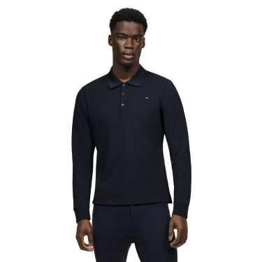 Tommy Hilfiger Equestrian Erwin herenshirt met lange mouwen Woestijnlucht Blauw Tommy Hilfiger Equestrian Erwin herenshirt met lange mouwen Woestijnlucht Blauw