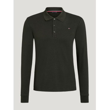Tommy Hilfiger Equestrian Erwin herenshirt met lange mouwen Zwart Tommy Hilfiger Equestrian Erwin herenshirt met lange mouwen Zwart