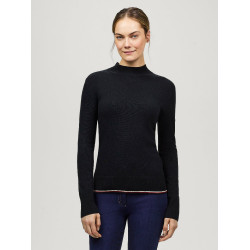 Pull en cachemire Tommy Hilfiger Equestrian Ellery femme Desert sky Bleu