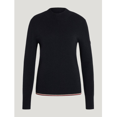 Pull en cachemire Tommy Hilfiger Equestrian Ellery femme Desert sky Bleu Pull en cachemire Tommy Hilfiger Equestrian Ellery femme Desert sky Bleu
