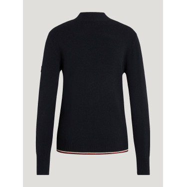Pull en cachemire Tommy Hilfiger Equestrian Ellery femme Desert sky Bleu Pull en cachemire Tommy Hilfiger Equestrian Ellery femme Desert sky Bleu