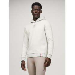 Sweat à capuche Tommy Hilfiger Equestrian Grove unisexe Ecru Beige