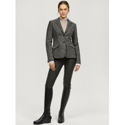 Veste blazer Tommy Hilfiger Equestrian Albany tweed femme Gris mélangé Veste blazer Tommy Hilfiger Equestrian Albany tweed femme Gris mélangé