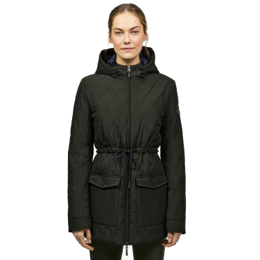Gewatteerd jack Tommy Hilfiger Equestrian Forest dames Zwart Gewatteerd jack Tommy Hilfiger Equestrian Forest dames Zwart