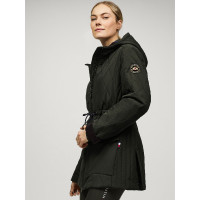 Veste matelassé Tommy Hilfiger Equestrian Forest femme Noir