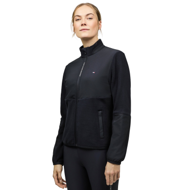 Fleecevest Tommy Hilfiger Equestrian Huntington dames Woestijnlucht Blauw