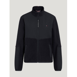 Fleecevest Tommy Hilfiger Equestrian Huntington dames Woestijnlucht Blauw