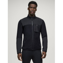 Veste polaire Tommy Hilfiger Equestrian Woodstock homme Desert sky Bleu