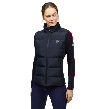 Veste sans manches matelassé Tommy Hilfiger Equestrian Aurora femme Desert sky Bleu Veste sans manches matelassé Tommy Hilfiger Equestrian Aurora femme Desert sky Bleu