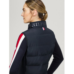 Veste sans manches matelassé Tommy Hilfiger Equestrian Aurora femme Desert sky Bleu Veste sans manches matelassé Tommy Hilfiger Equestrian Aurora femme Desert sky Bleu