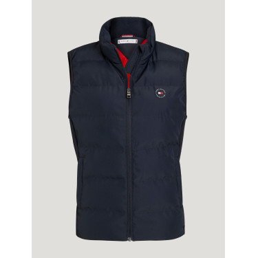 Veste sans manches matelassé Tommy Hilfiger Equestrian Aurora femme Desert sky Bleu Veste sans manches matelassé Tommy Hilfiger Equestrian Aurora femme Desert sky Bleu