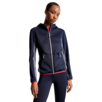 Softshelljack Tommy Hilfiger Equestrian London dames Woestijnlucht Blauw Softshelljack Tommy Hilfiger Equestrian London dames Woestijnlucht Blauw