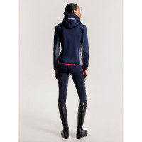Softshelljack Tommy Hilfiger Equestrian London dames Woestijnlucht Blauw Softshelljack Tommy Hilfiger Equestrian London dames Woestijnlucht Blauw