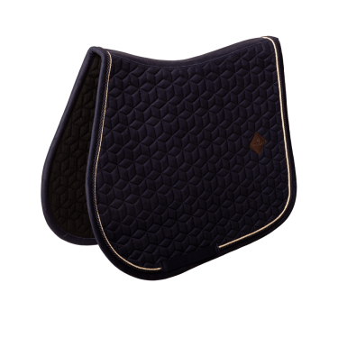 Tapis de selle Velvet jumping Kentucky Bleu marine Tapis de selle Velvet jumping Kentucky Bleu marine