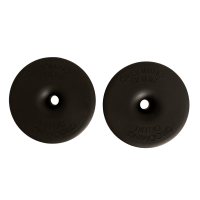 Siliconen bitringen Grooming Deluxe van Kentucky Zwart Siliconen bitringen Grooming Deluxe van Kentucky Zwart