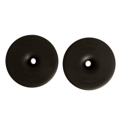 Siliconen bitringen Grooming Deluxe van Kentucky Zwart