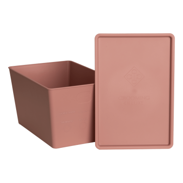 Voederdoos met deksel Grooming Deluxe van Kentucky Oudroze