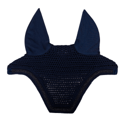 Bonnet anti-mouches Kentucky Wellington Velvet Mini Perles Marine Bleu marine