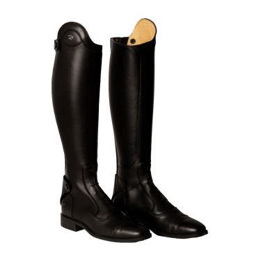 Bottes d’équitation Dy'on à lacets noir de la taille 41/45