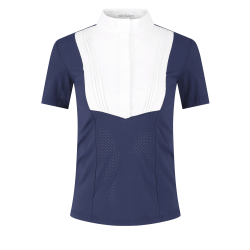 Chemise de Concours Kentucky Femme Heritage Air manches courtes Marine Bleu marine Chemise de Concours Kentucky Femme Heritage Air manches courtes Marine Bleu marine