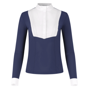 Chemise de Concours Kentucky Femme Heritage Air manches longues Marine Bleu marine Chemise de Concours Kentucky Femme Heritage Air manches longues Marine Bleu marine