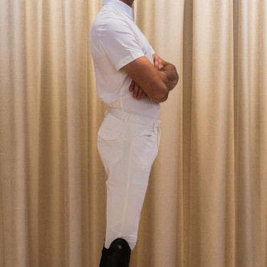 Chemise de Concours Kentucky Homme Classic manches courtes Blanc Chemise de Concours Kentucky Homme Classic manches courtes Blanc