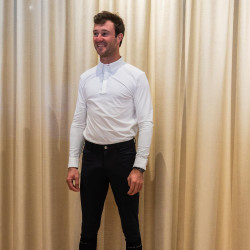 Chemise de Concours Kentucky Homme Classic manches longues Blanc Chemise de Concours Kentucky Homme Classic manches longues Blanc