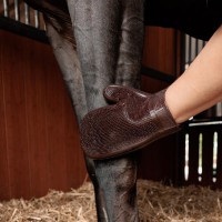 Groominghandschoen van rubber Grooming Deluxe by Kentucky Bruin Groominghandschoen van rubber Grooming Deluxe by Kentucky Bruin