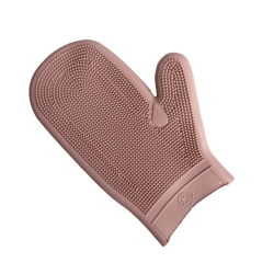 Gant de Grooming en Caoutchouc Grooming Deluxe by Kentucky Vieux rose