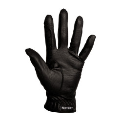 Gants d'équitation Kentucky à Grip Noir