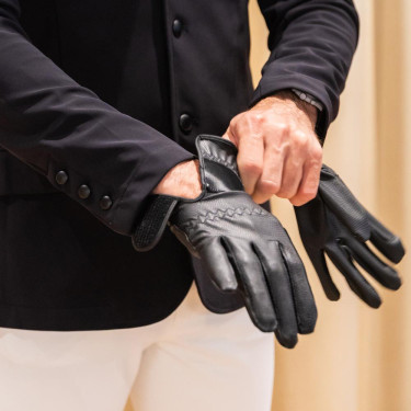 Gants d'équitation Kentucky à Grip Noir Gants d'équitation Kentucky à Grip Noir