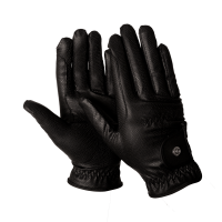 Gants d'équitation Kentucky Hiver avec Grip Noir Gants d'équitation Kentucky Hiver avec Grip Noir