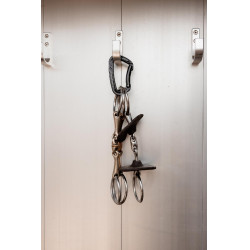 Aluminium Veiligheidskarabijnhaak Grooming Deluxe van Kentucky Zwart