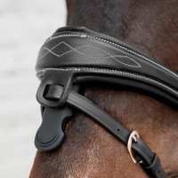 Anatomische speciale FEI-neusriem Dy'on Zwart